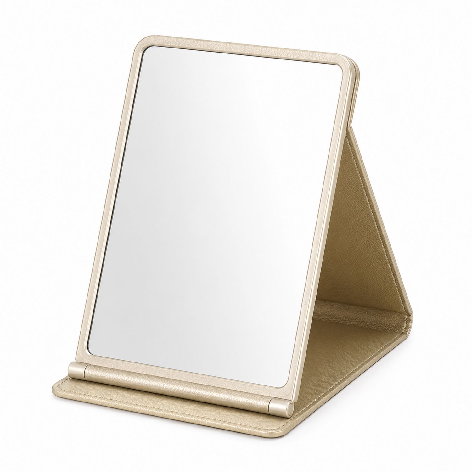Specchio Pieghevole Portatile Oro