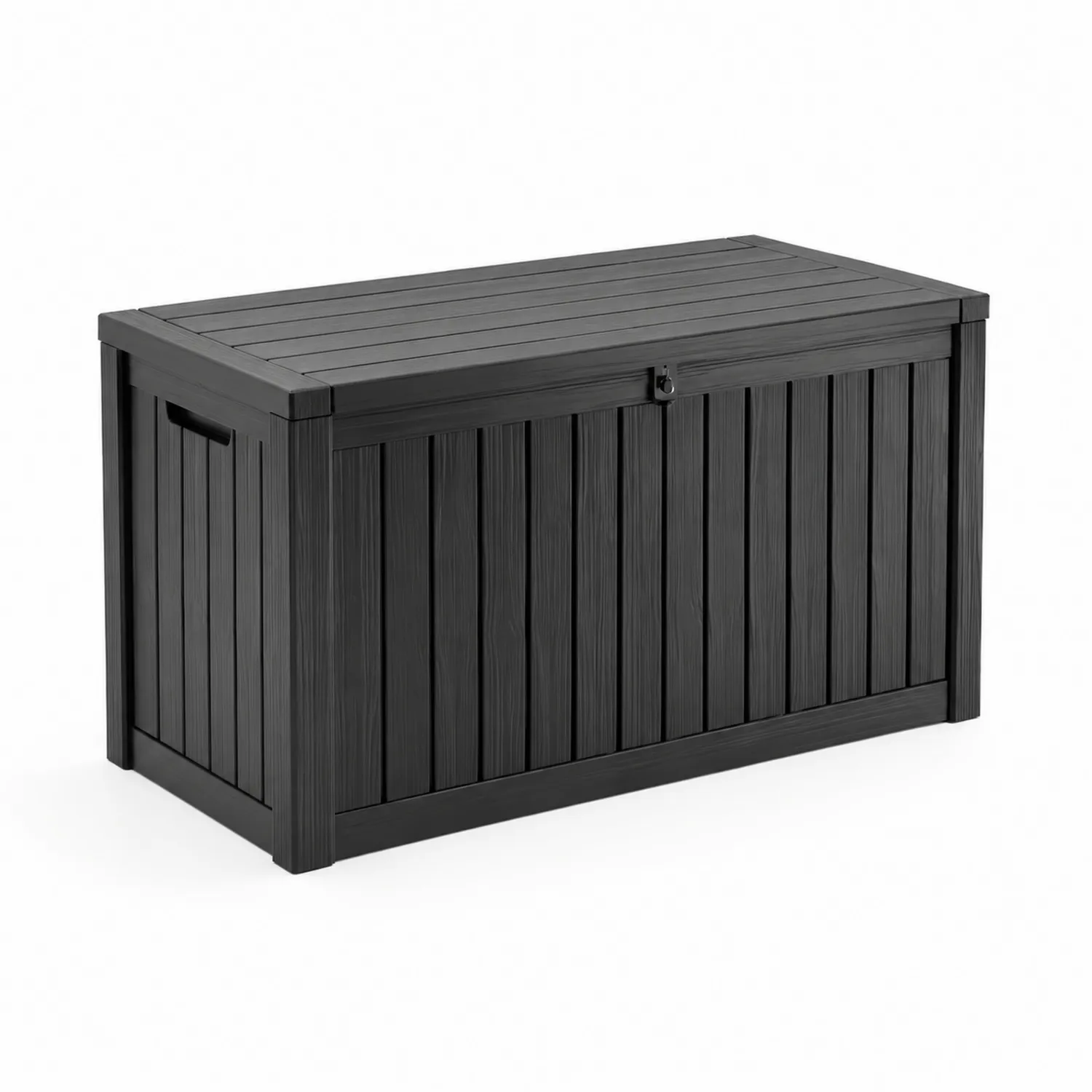 Skrzynia ogrodowa z polipropylenu antracytowa 120x60x55 cm