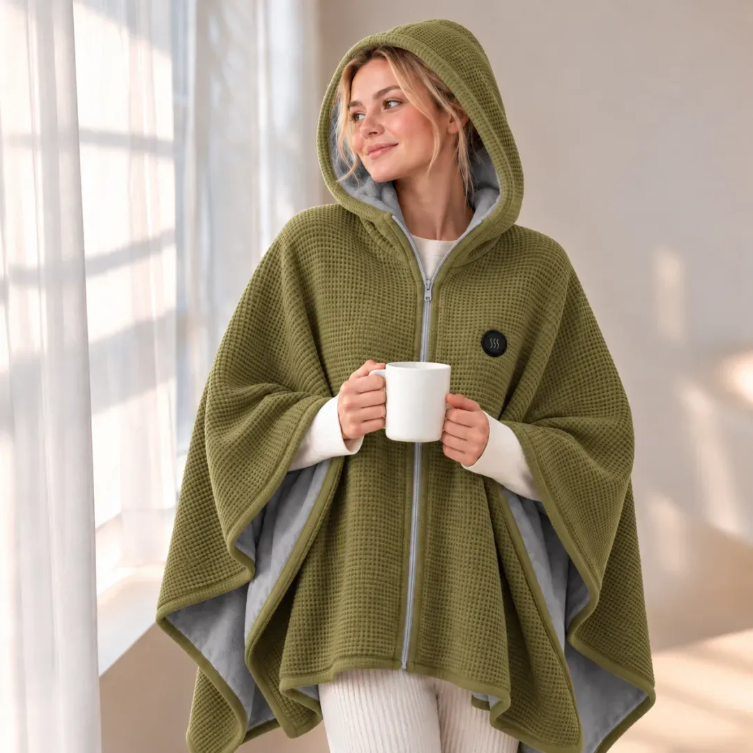 ✨Last Day 50% OFF🔥Wearable Heated Blanket Shawl | Portable USB-Powered Warmth for Home, Work & Outdoors