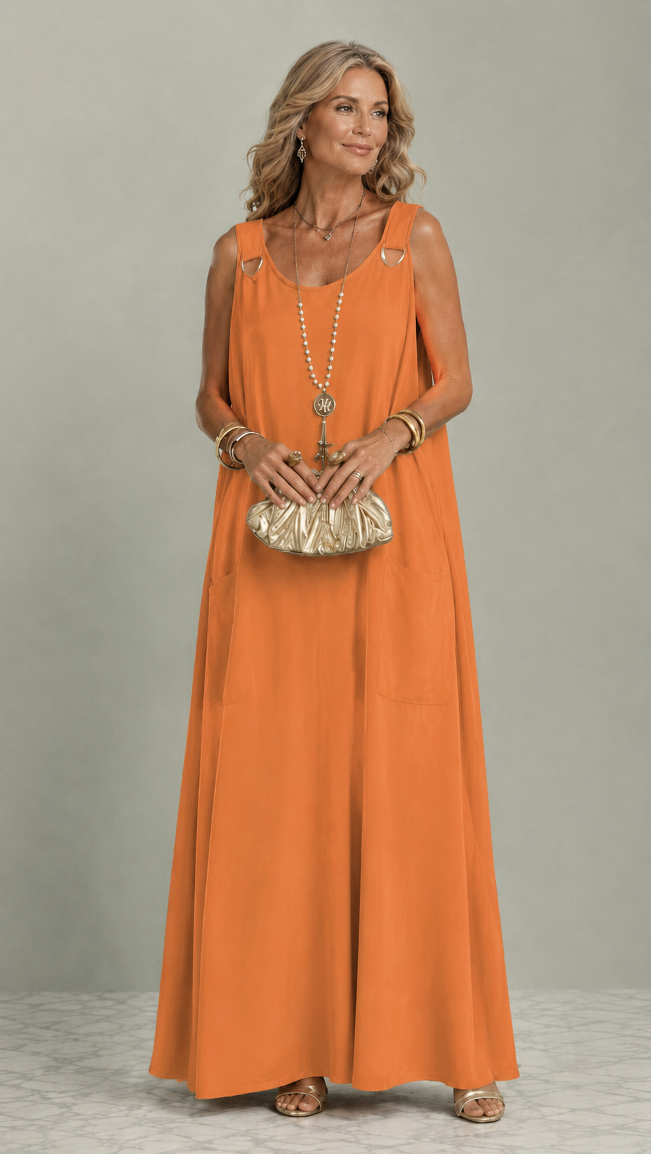 Women's Loose Plain Dress