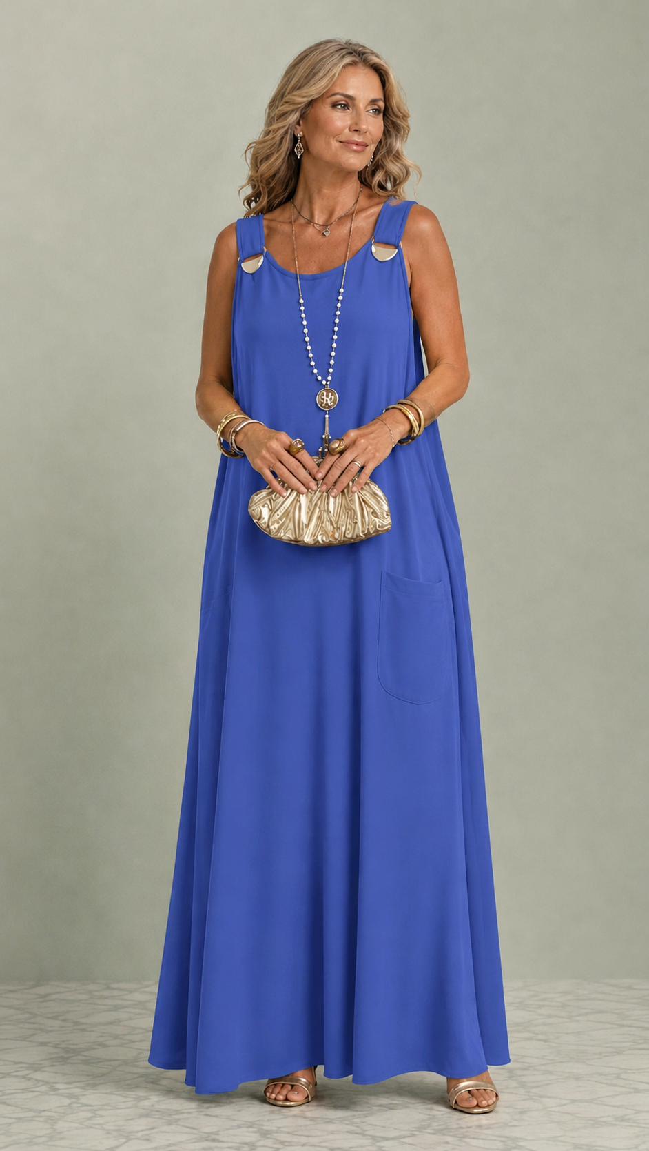 Women's Loose Plain Dress