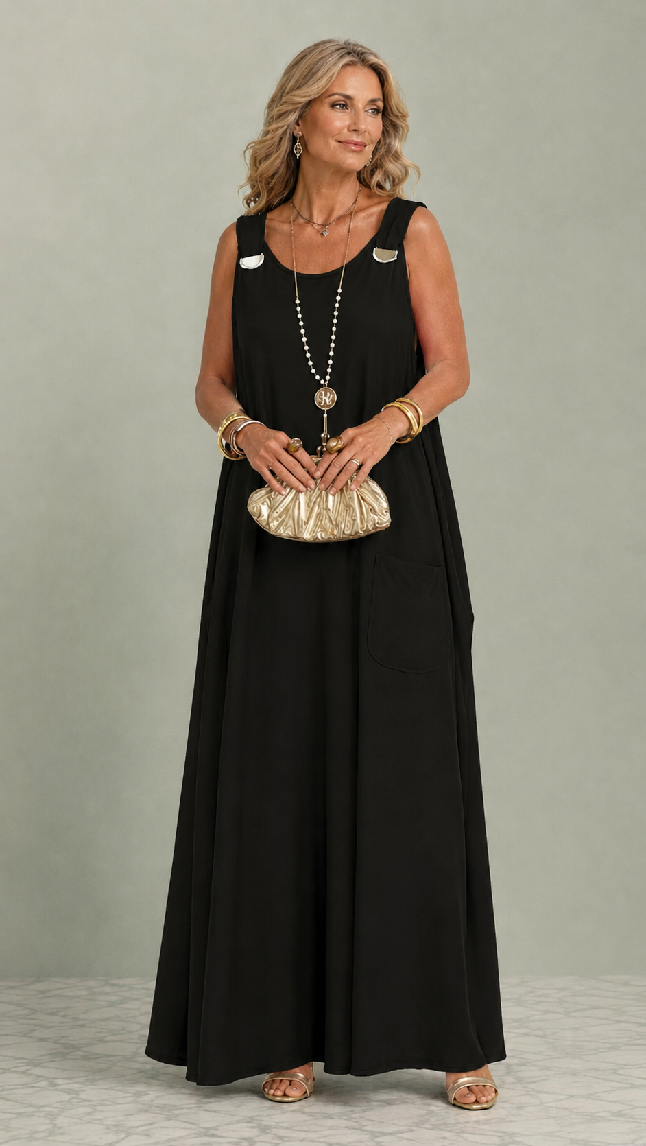 Women's Loose Plain Dress