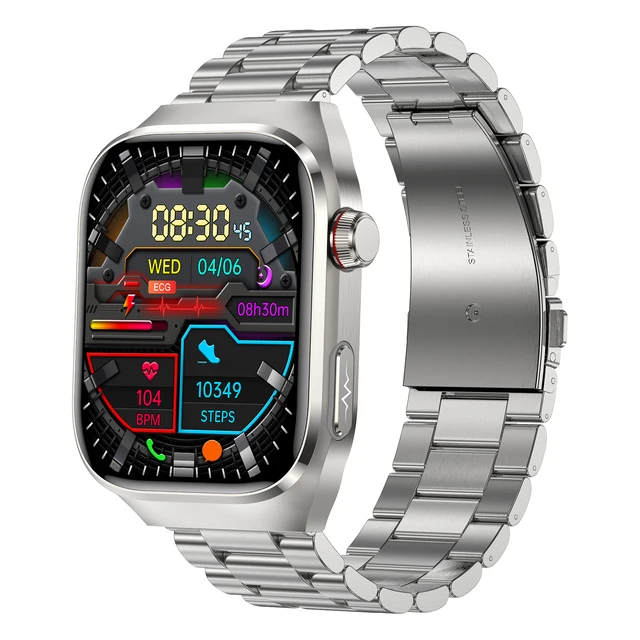 Lifetrack Ultra - Lipid uric Acid ECG/EKG Blood Sugar Blood Pressure Health Management Smart Watch