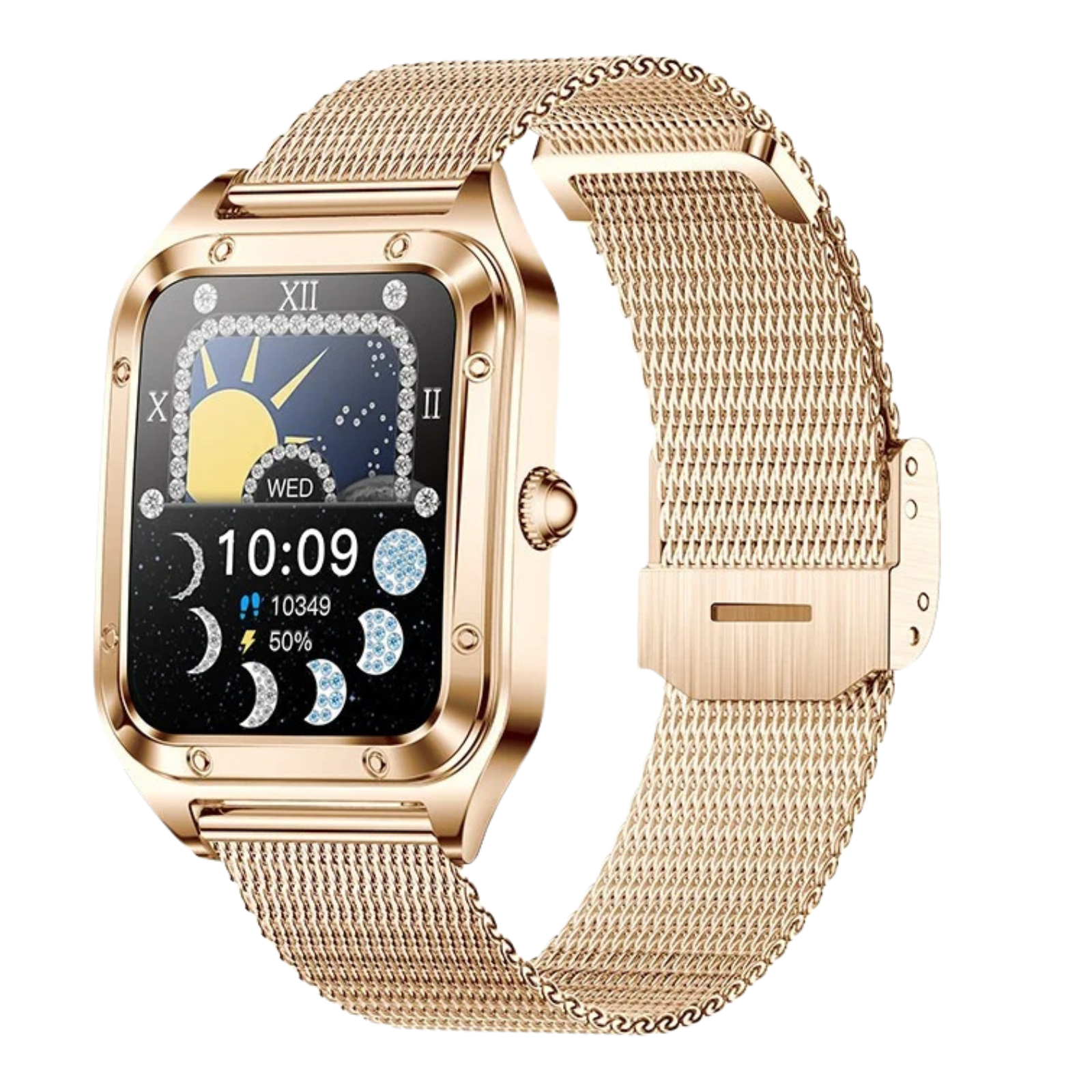 Tender - Smart Watch Woman Sport Fitnes AI Voice Control Full Touch Bracelet Bluetooth Call Waterproof