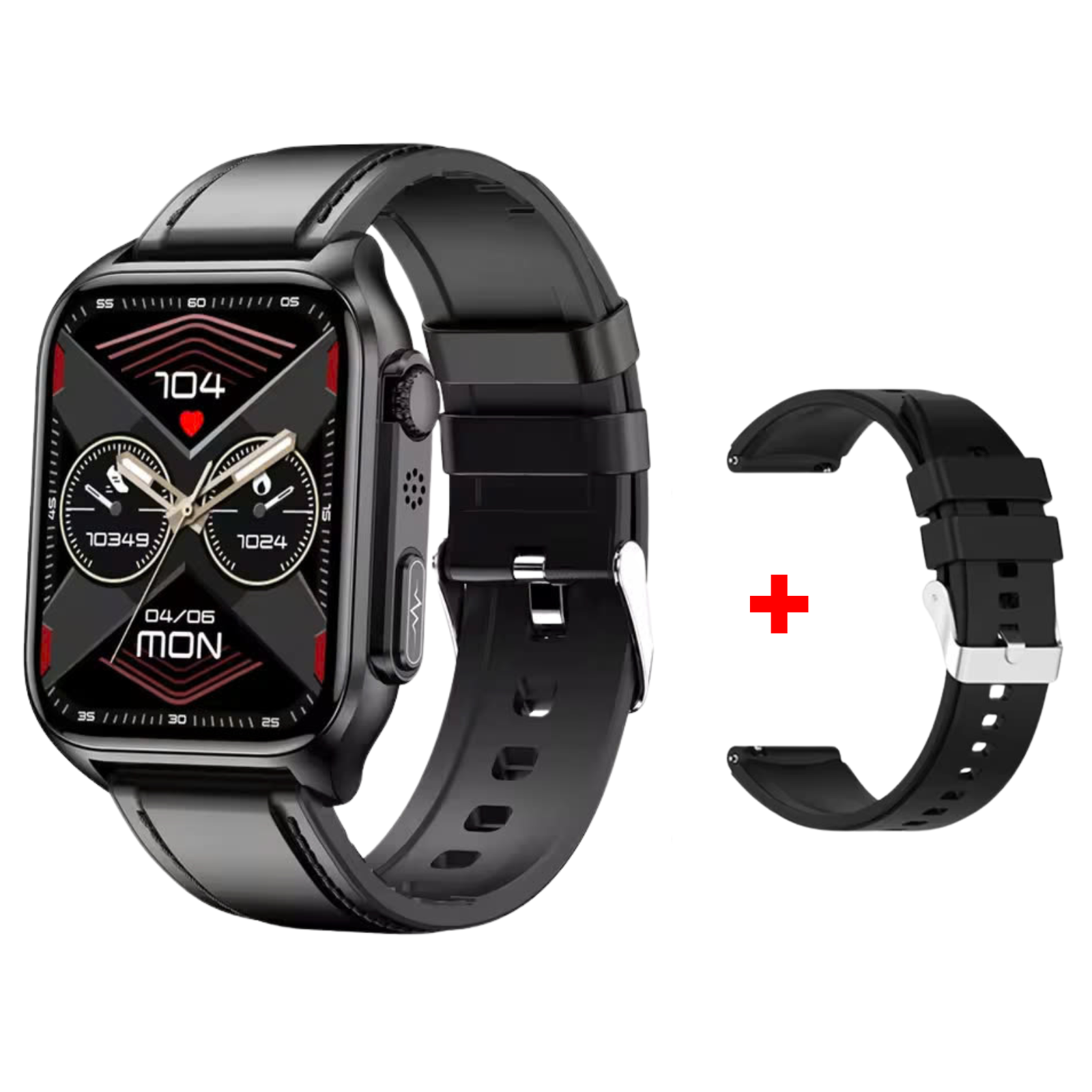  Prime Ultra -  ECG Health Fitness Tracker Heart Rate Sleeping Monitor Smart Watch Waterproof IP67 Blood Glucose