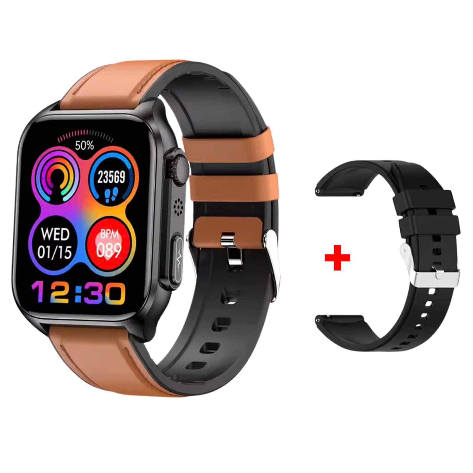  Prime Ultra -  ECG Health Fitness Tracker Heart Rate Sleeping Monitor Smart Watch Waterproof IP67 Blood Glucose