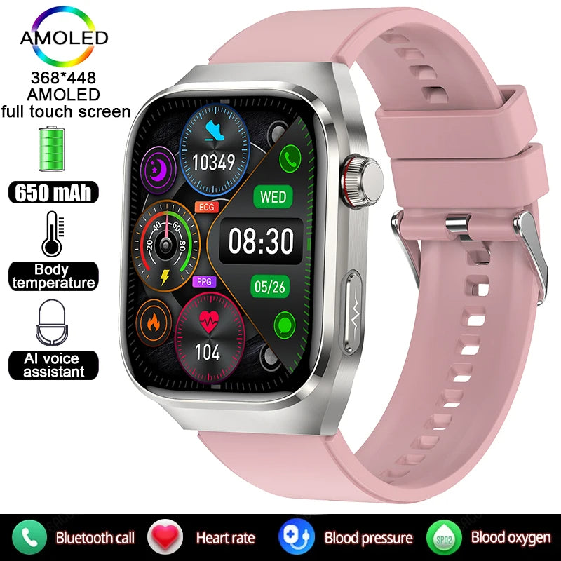 Lifetrack Ultra - Lipid uric Acid ECG/EKG Blood Sugar Blood Pressure Health Management Smart Watch