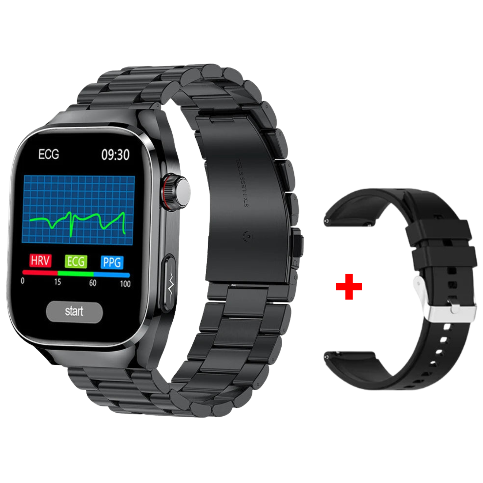 Lifetrack Ultra - Lipid uric Acid ECG/EKG Blood Sugar Blood Pressure Health Management Smart Watch