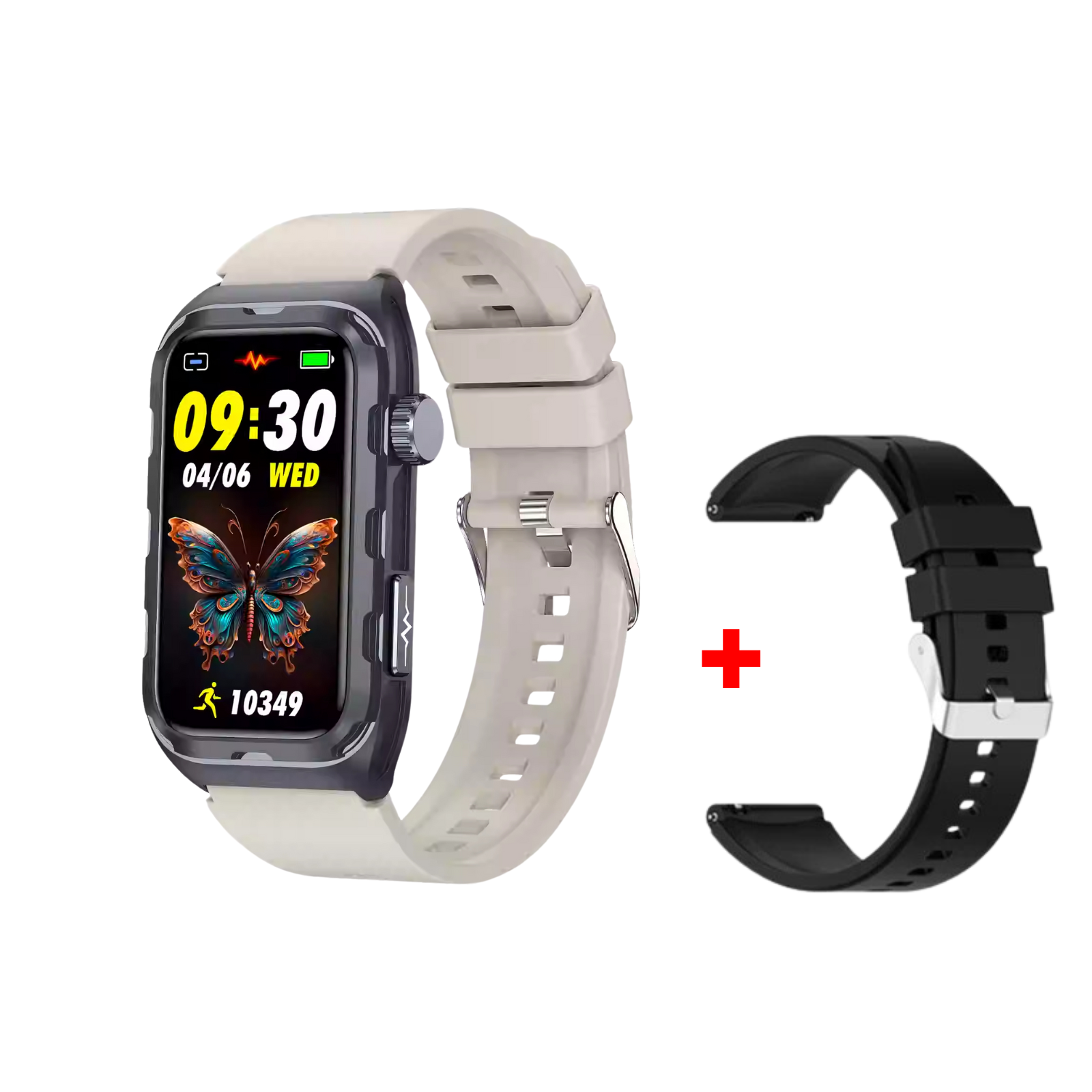Fitness - Smart Bracelet ECG Health Monitoring Blood Pressure Glucose Heart Rate Wristwatch