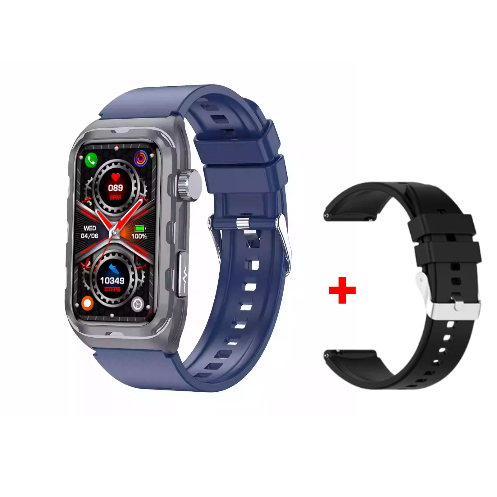 Fitness - Smart Bracelet ECG Health Monitoring Blood Pressure Glucose Heart Rate Wristwatch