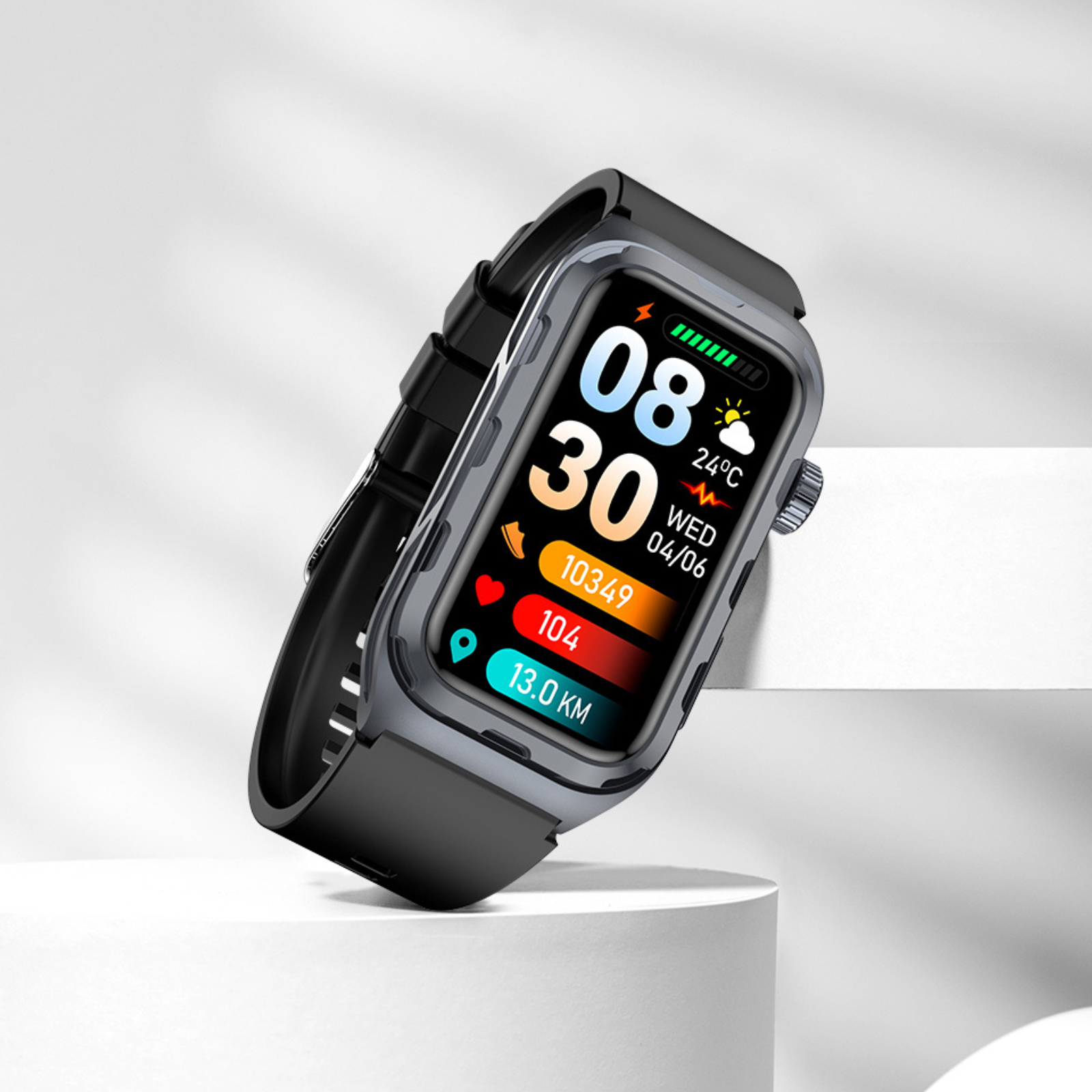 Fitness - Smart Bracelet ECG Health Monitoring Blood Pressure Glucose Heart Rate Wristwatch