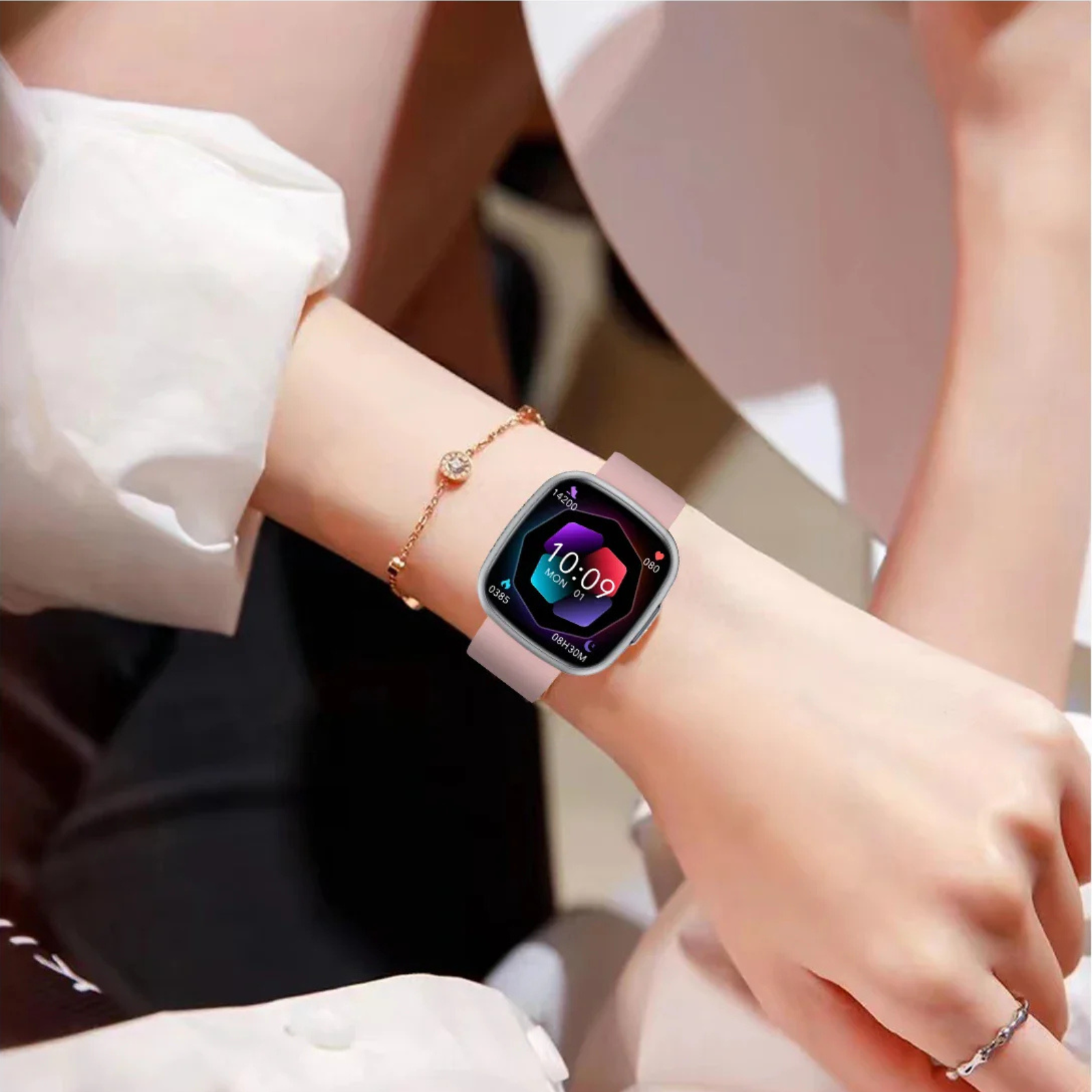 Strength - Smart Watch Blood Pressure Health Monitoring Bluetooth Calling SOS Men Women Sport Fitness Tracker
