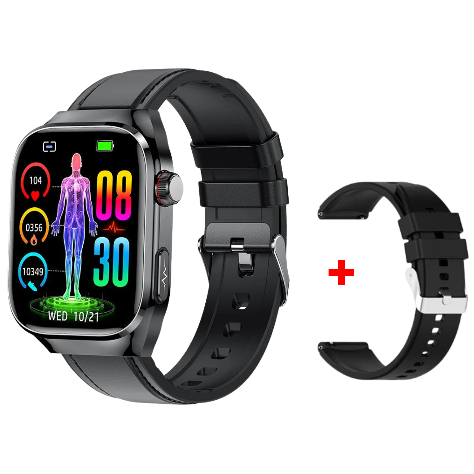 Lifetrack Ultra - Lipid uric Acid ECG/EKG Blood Sugar Blood Pressure Health Management Smart Watch