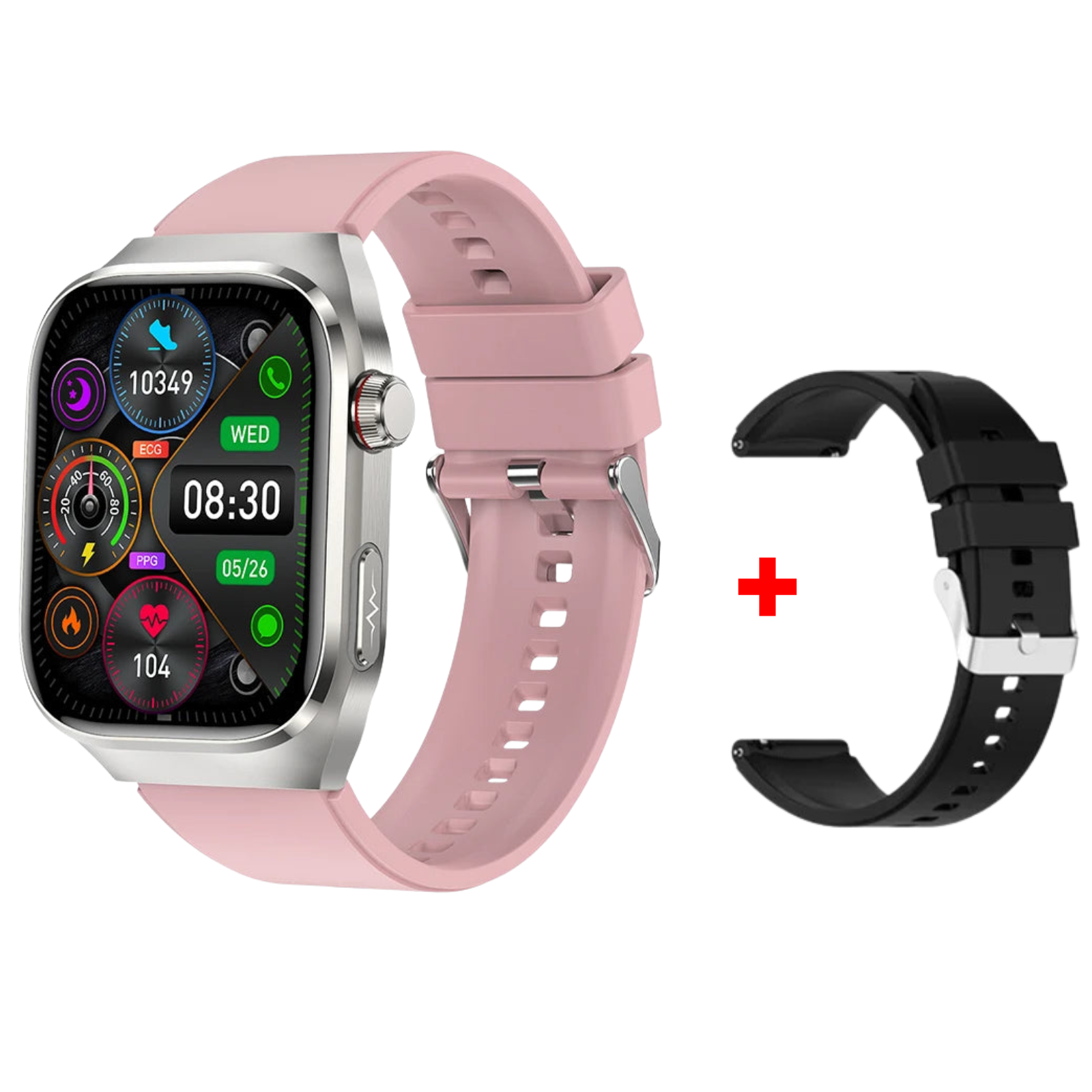 Lifetrack Ultra - Lipid uric Acid ECG/EKG Blood Sugar Blood Pressure Health Management Smart Watch