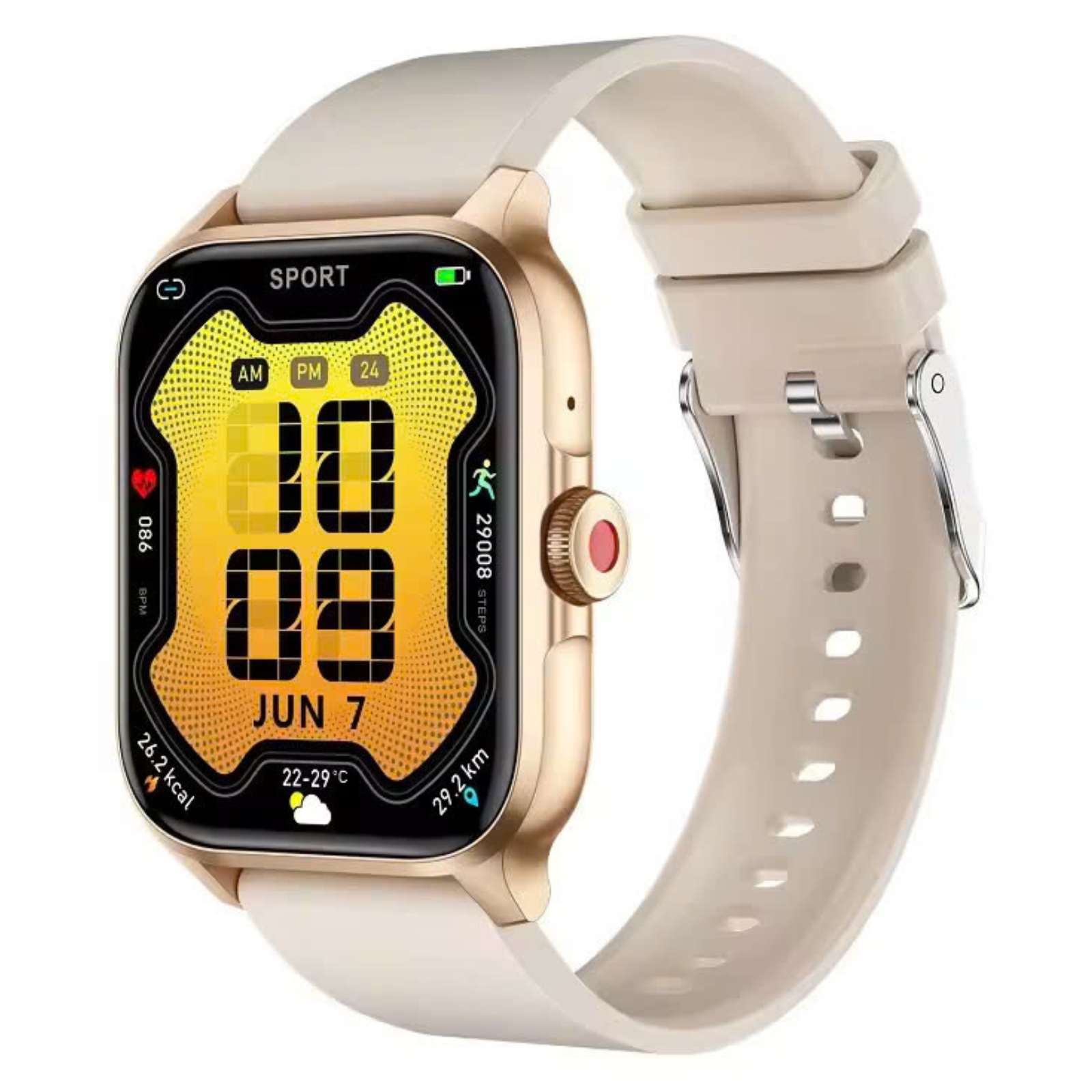  Amara - Smart Watch 1.85inch Health Monitoring AI Voice Assistant Men Women Fashion Smartwatch Sport Fitness Tracker
