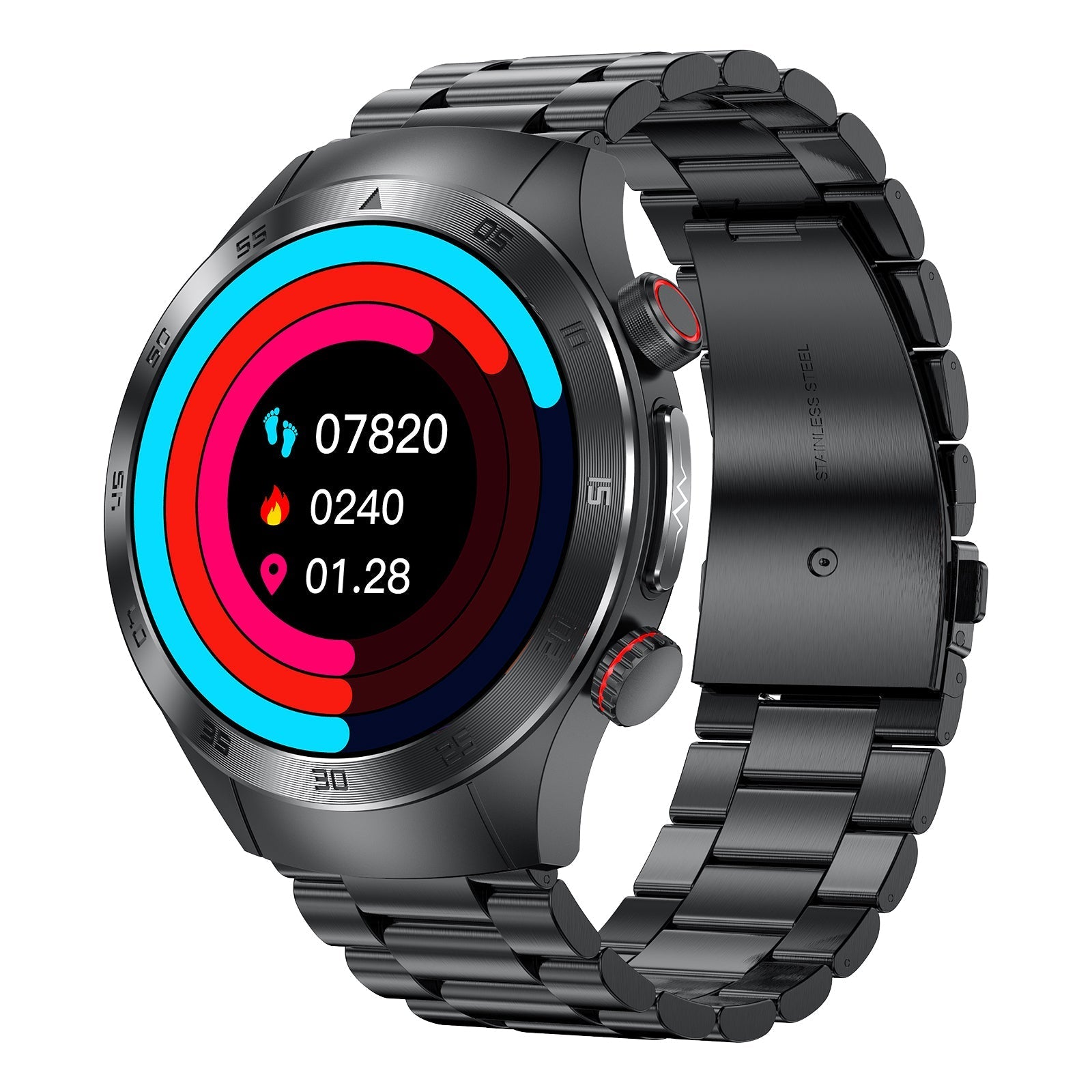 HealthWave Max - Best Medical Diagnosis Smart Watch, Blood Lipids Uric Acid Blood Glucose watch, ECG+PPG Fitness Tracker