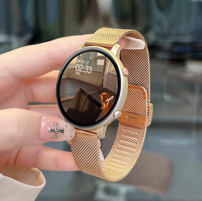Aolon GTR Ultra-Slim Smart Sports Watch – Bluetooth Calling, Heart Rate & Blood Pressure Monitoring