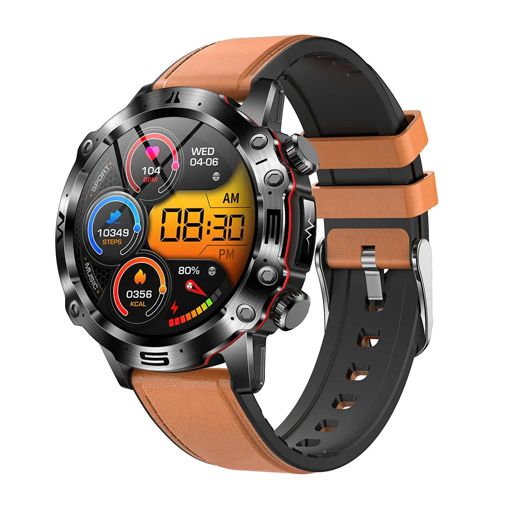 Wellness Pro - ECG/EKG HRV Professional Blood Glucose Blood Pressure Monitoring and Health Smart Watch