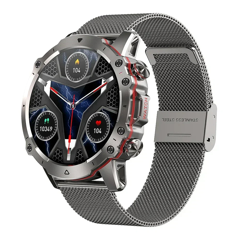 Crusader - Smart Watch For Men Amoled Waterproof Bluetooth Call Heart Rate
