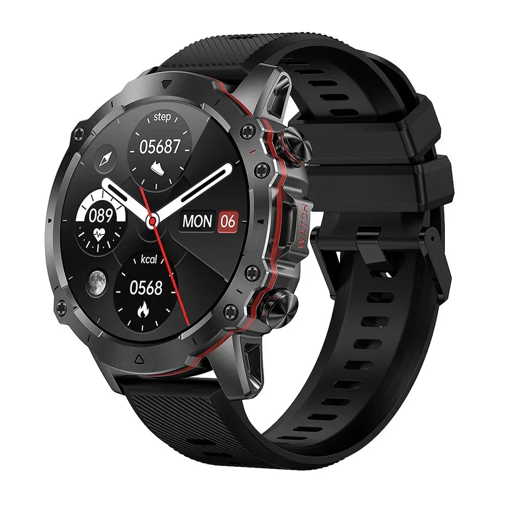 Crusader - Smart Watch For Men Amoled Waterproof Bluetooth Call Heart Rate