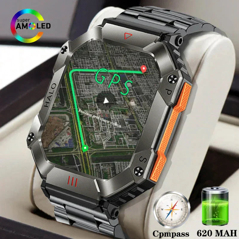  Invictus Ultra -Watches Ip68 Waterproof Military Healthy Monitor AI Voice Bluetooth Call