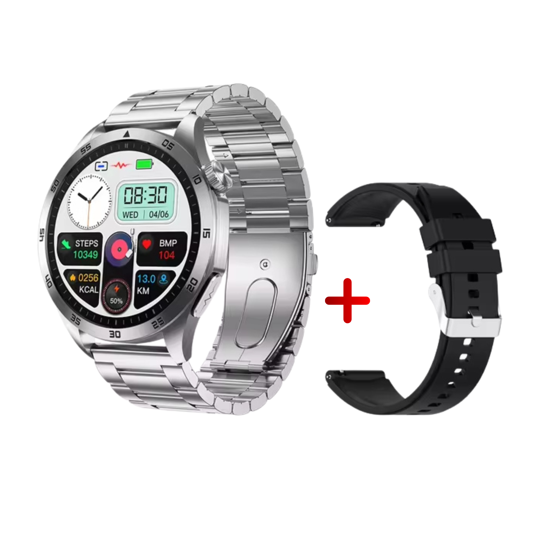 ET485 - Smart Watch  ECG Measurement Health Monitor BT Call Sport Fitness Tracker Smartwatch