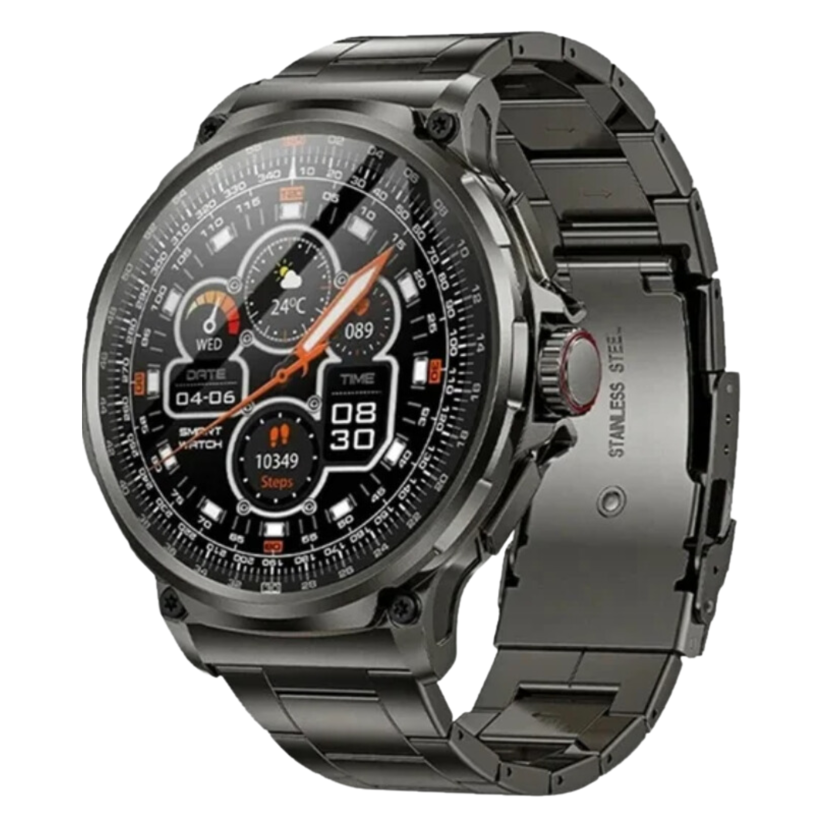 Smart Pro Endurance - Smart Watch 1.85 Inch Ultra HD AMOLED Screen 710 Mah Battery Bluetooth Call Smartwatch