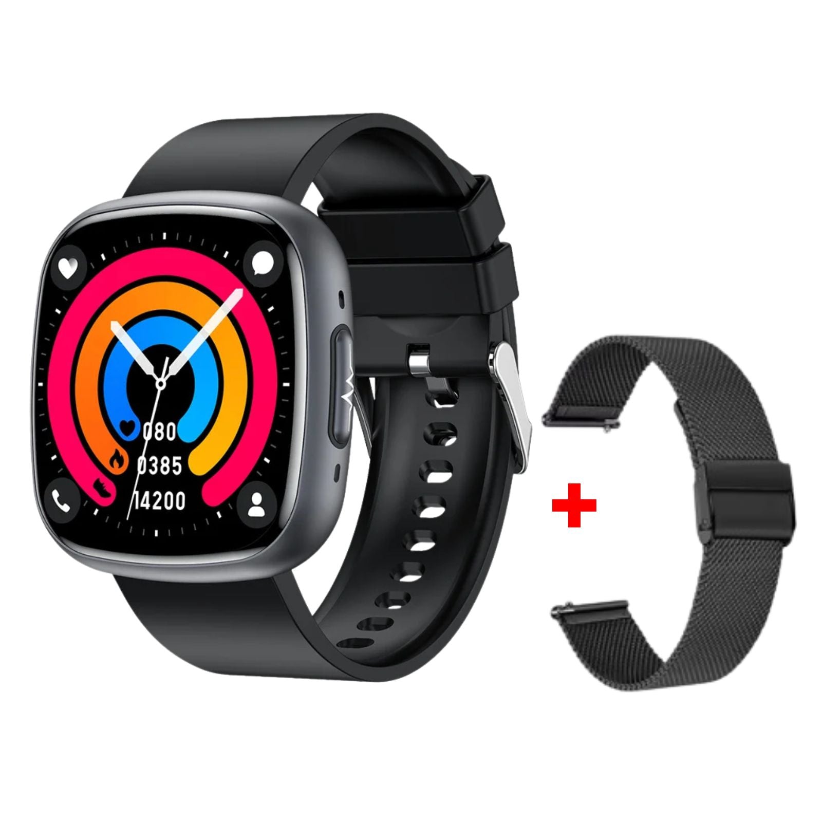 Strength - Smart Watch Blood Pressure Health Monitoring Bluetooth Calling SOS Men Women Sport Fitness Tracker