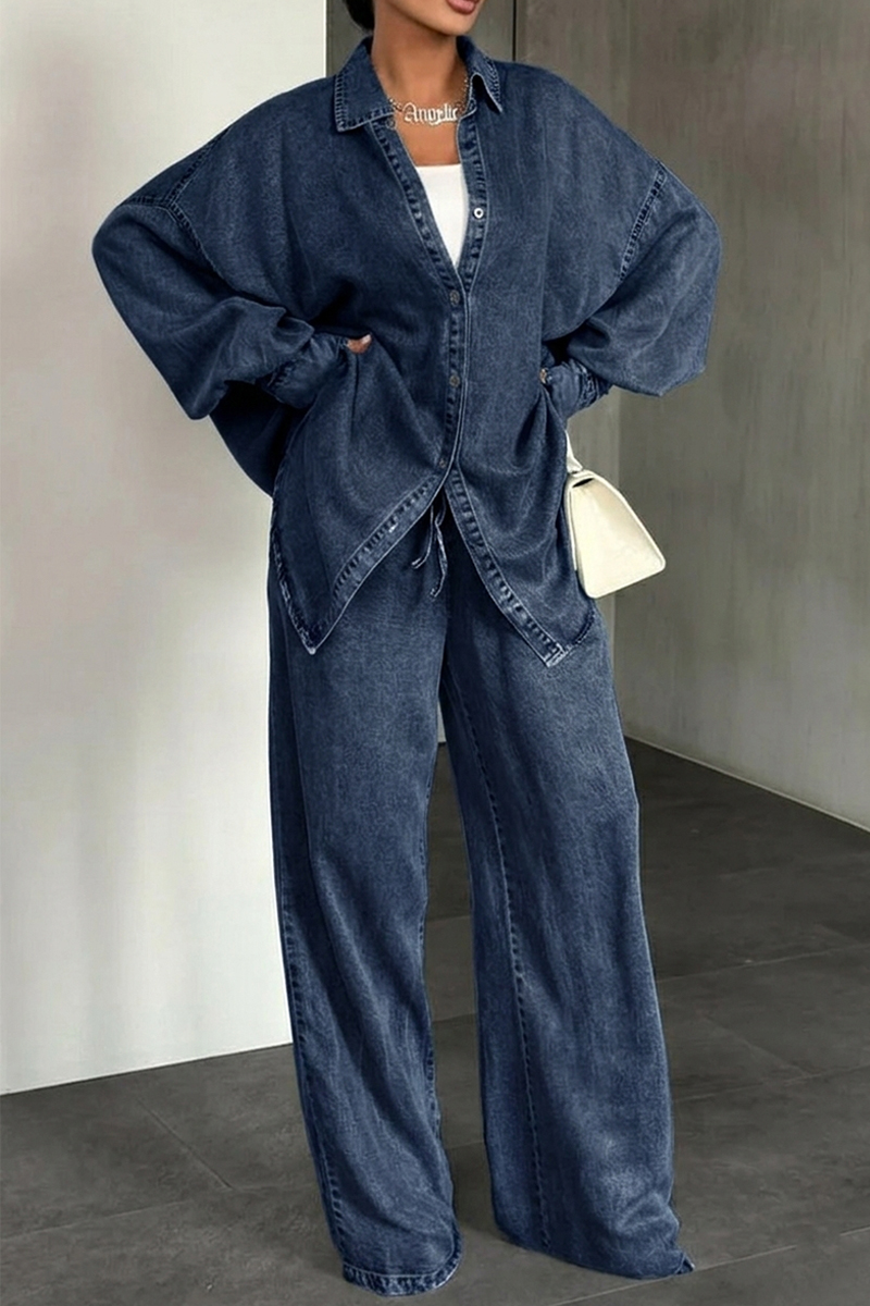 New Arrivals🔥 Women's Buttoned Cardigan Denim Suits