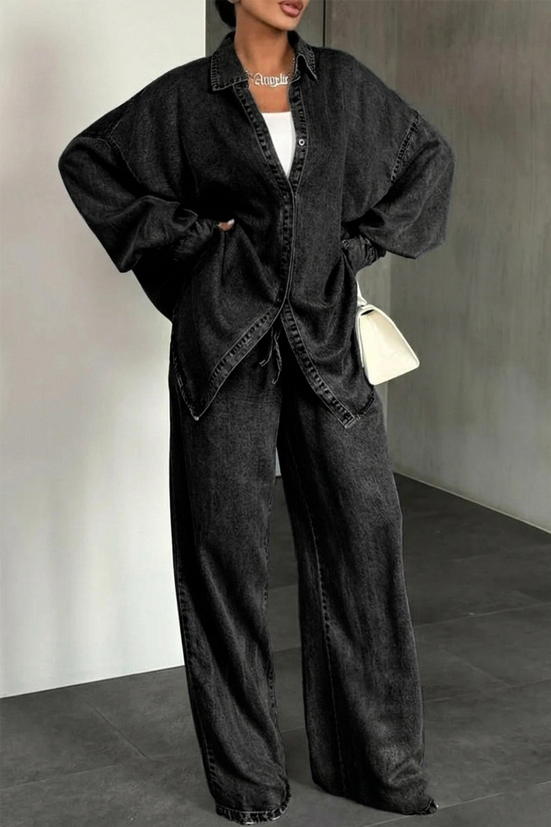New Arrivals🔥 Women's Buttoned Cardigan Denim Suits