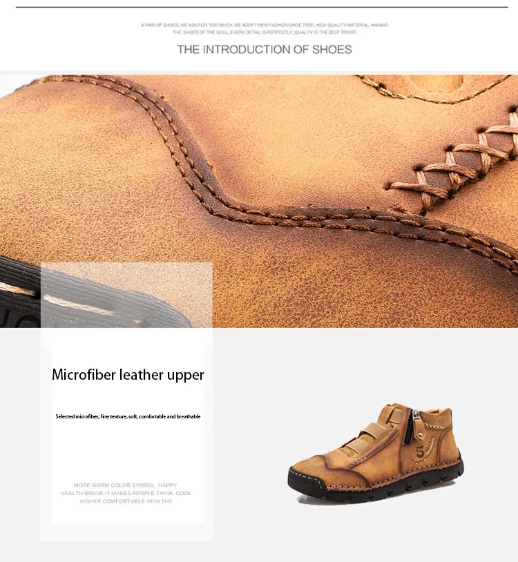 👞 Men’s Genuine Leather Comfort Slip-On Shoes