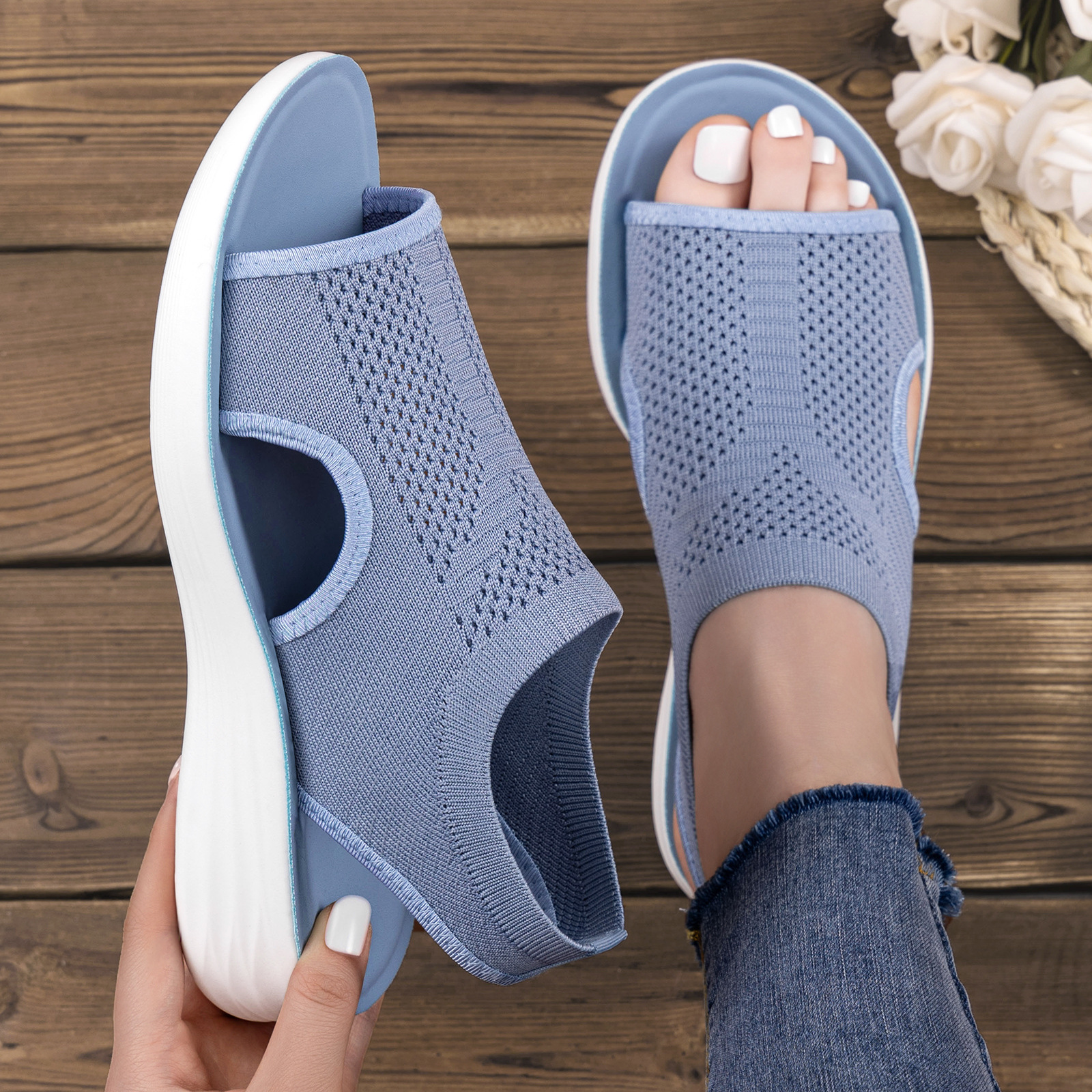 🔥LAST DAY 70% OFF🔥Orthopedic Sport Mesh Sandals - Multi-Strap Adjustable Design