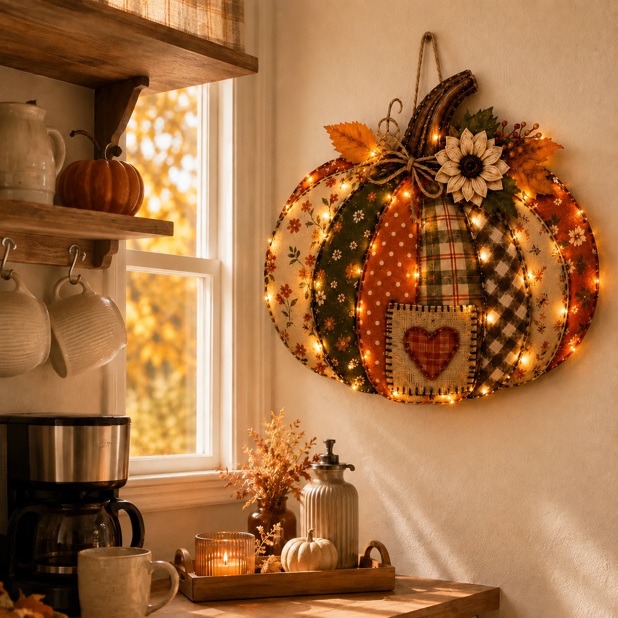 ✨ A Masterpiece Created for the Arrival of Fall — Now Glowing With Warm Autumn Light 🍂