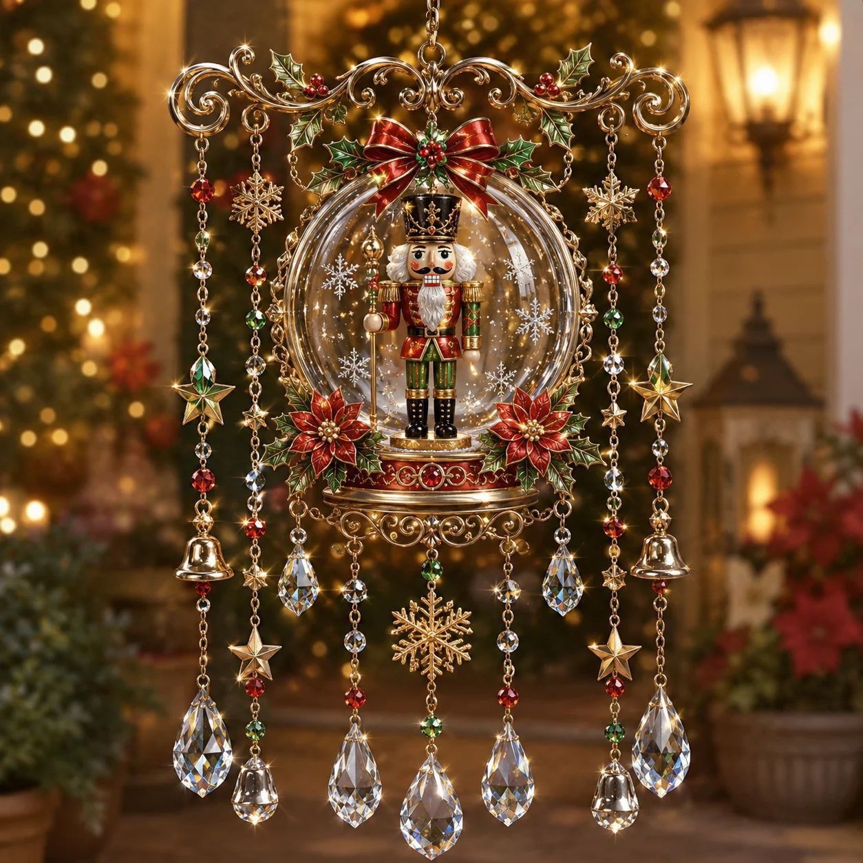 ❄️🎄Handmade Winter Christmas Diamond Hanging Ornaments