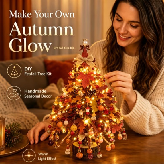 🎄 DIY Handmade Beaded Christmas Tree Kit