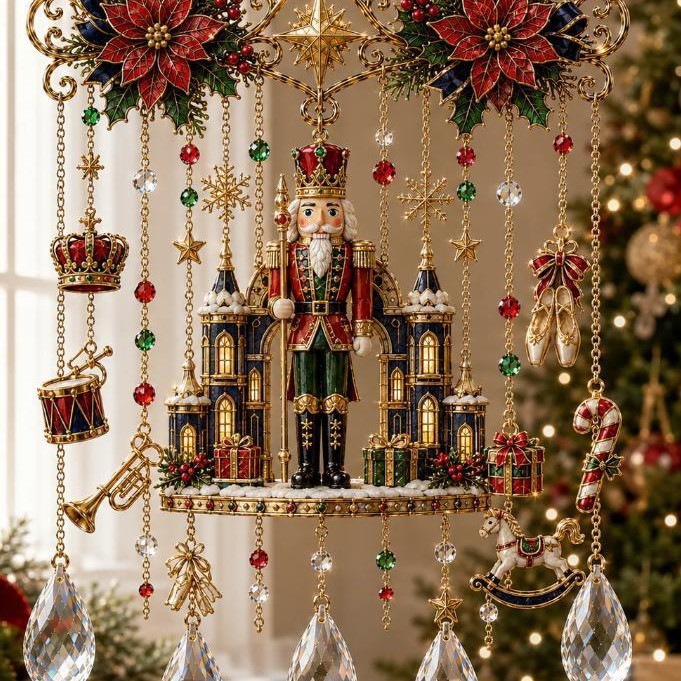 ❄️🎄Handmade Winter Christmas Diamond Hanging Ornaments