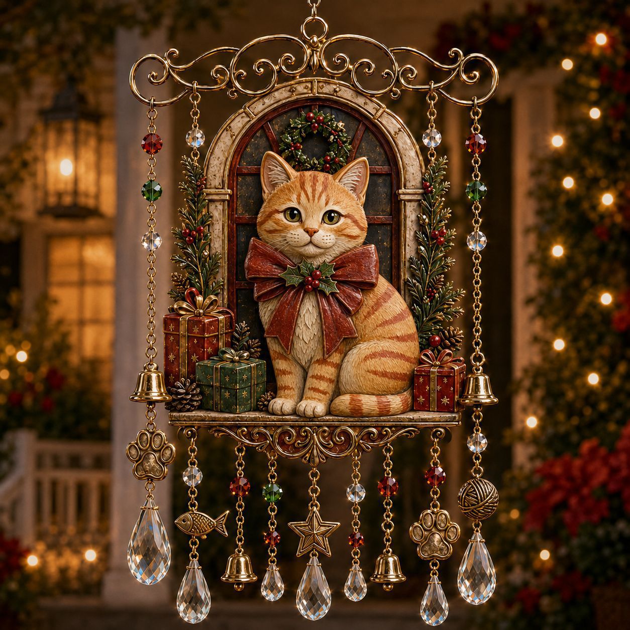 ❄️🎄Handmade Winter Christmas Diamond Hanging Ornaments