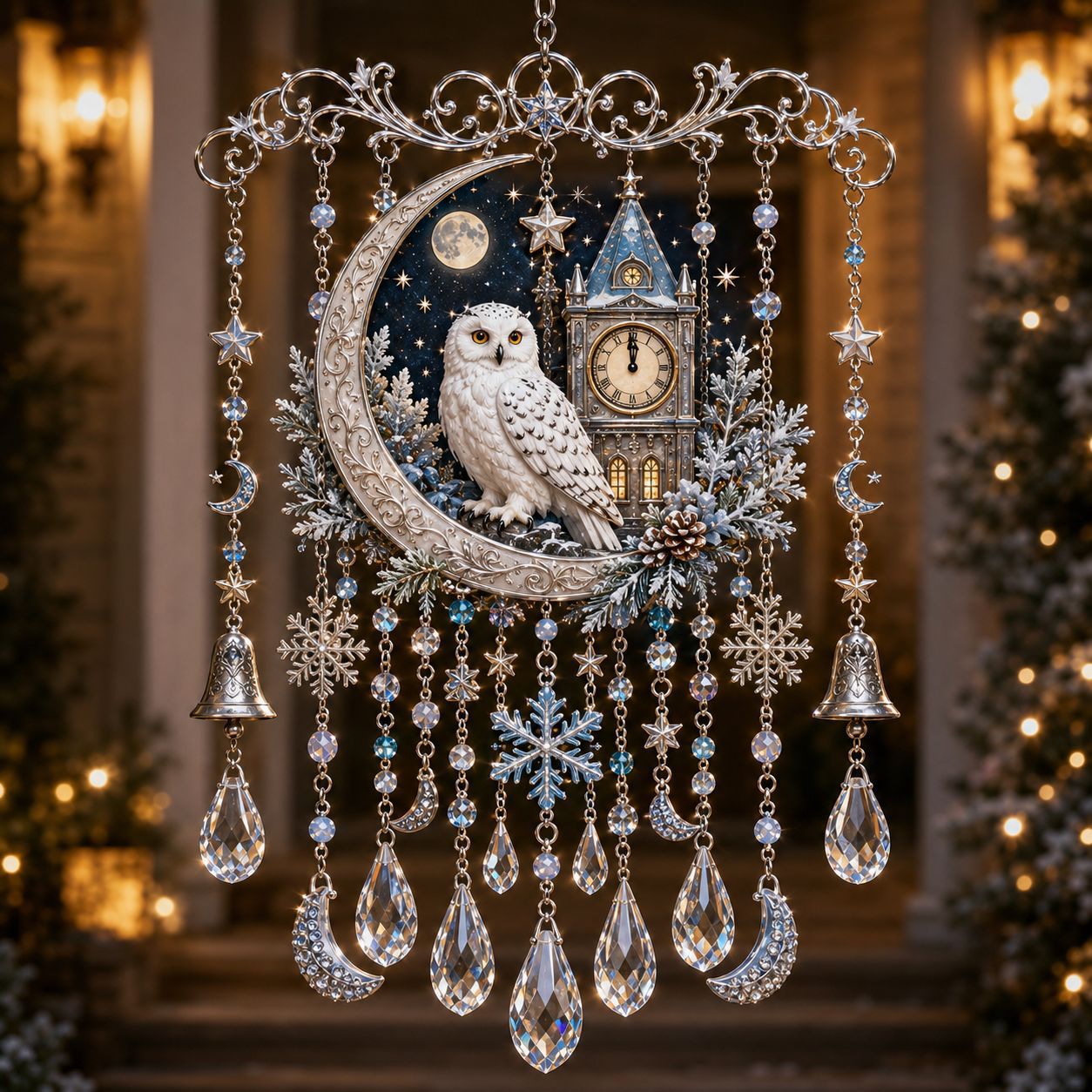 ❄️🎄Handmade Winter Christmas Diamond Hanging Ornaments