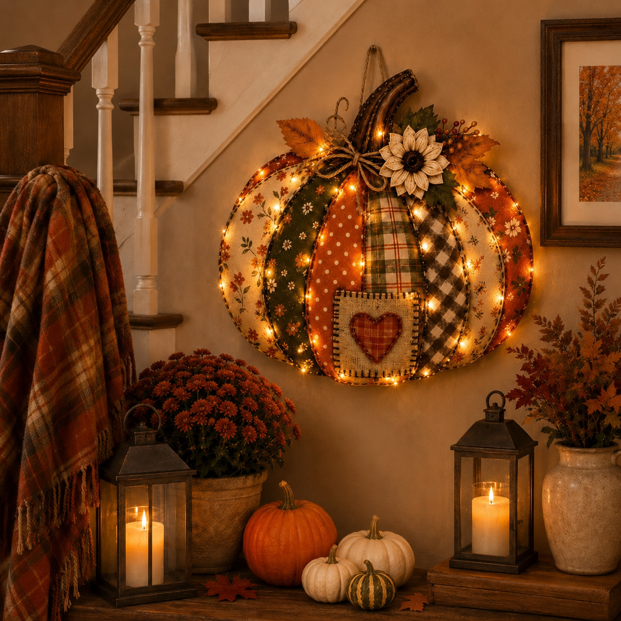 ✨ A Masterpiece Created for the Arrival of Fall — Now Glowing With Warm Autumn Light 🍂