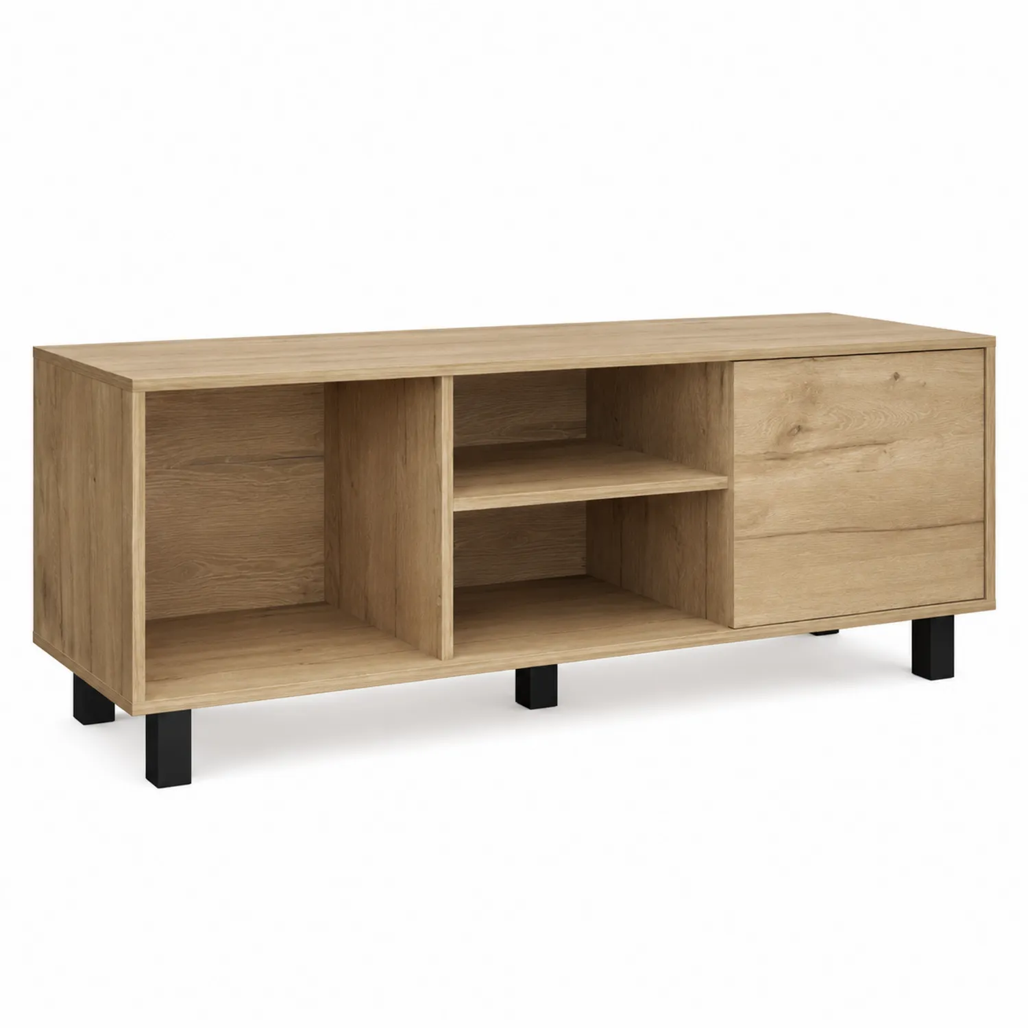 Szafka RTV drewniana z półkami 120 cm-Velessanest