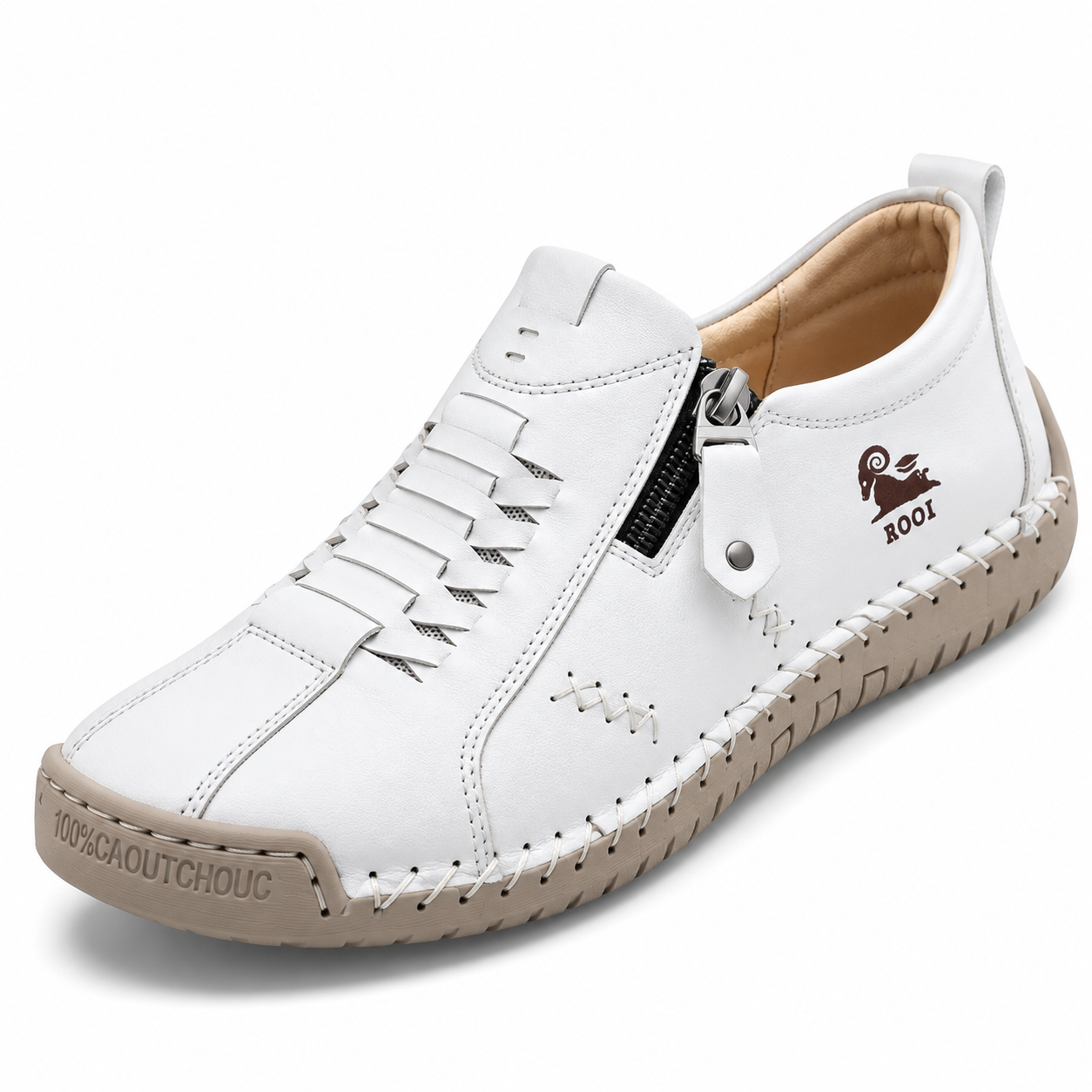 Letzter Tag: 70 % Rabatt 🔥 Orthopädische Freizeitstiefel aus Leder für Damen – weiter Zehenbereich, Fußgewölbestütze, wasserdicht, druckentlastend – für Alltag & Reisen