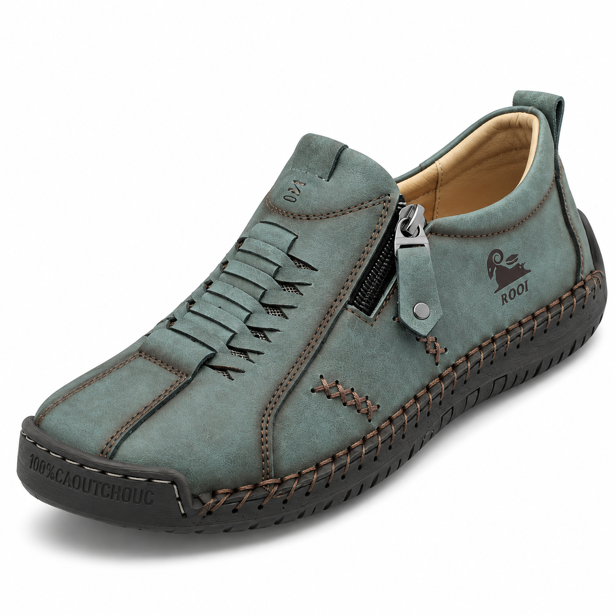 Letzter Tag: 70 % Rabatt 🔥 Orthopädische Freizeitstiefel aus Leder für Damen – weiter Zehenbereich, Fußgewölbestütze, wasserdicht, druckentlastend – für Alltag & Reisen
