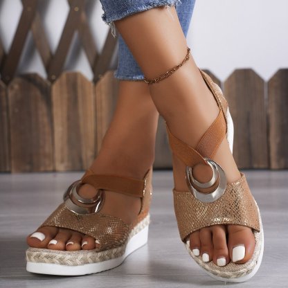 Women’s Comfortable Orthopedic Wedge Open Toe Sandals