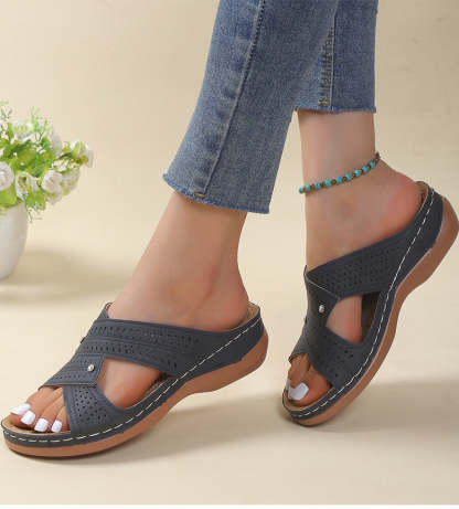 ELEGANTHEEL - LOW HEEL ORTHOPEDIC SANDALS