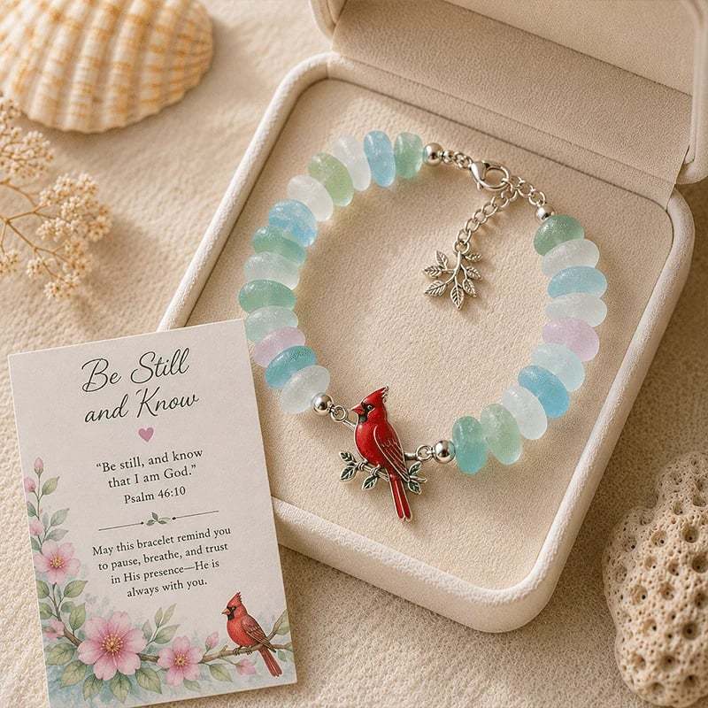 Sea Glass Blessing Bracelet