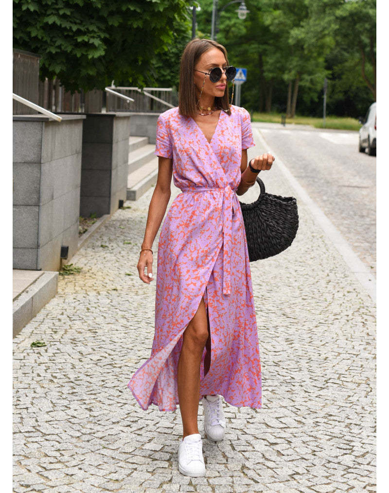 Darsie Elegant V-neck Dress (Buy Two Get Free Shipping, 10% Off)