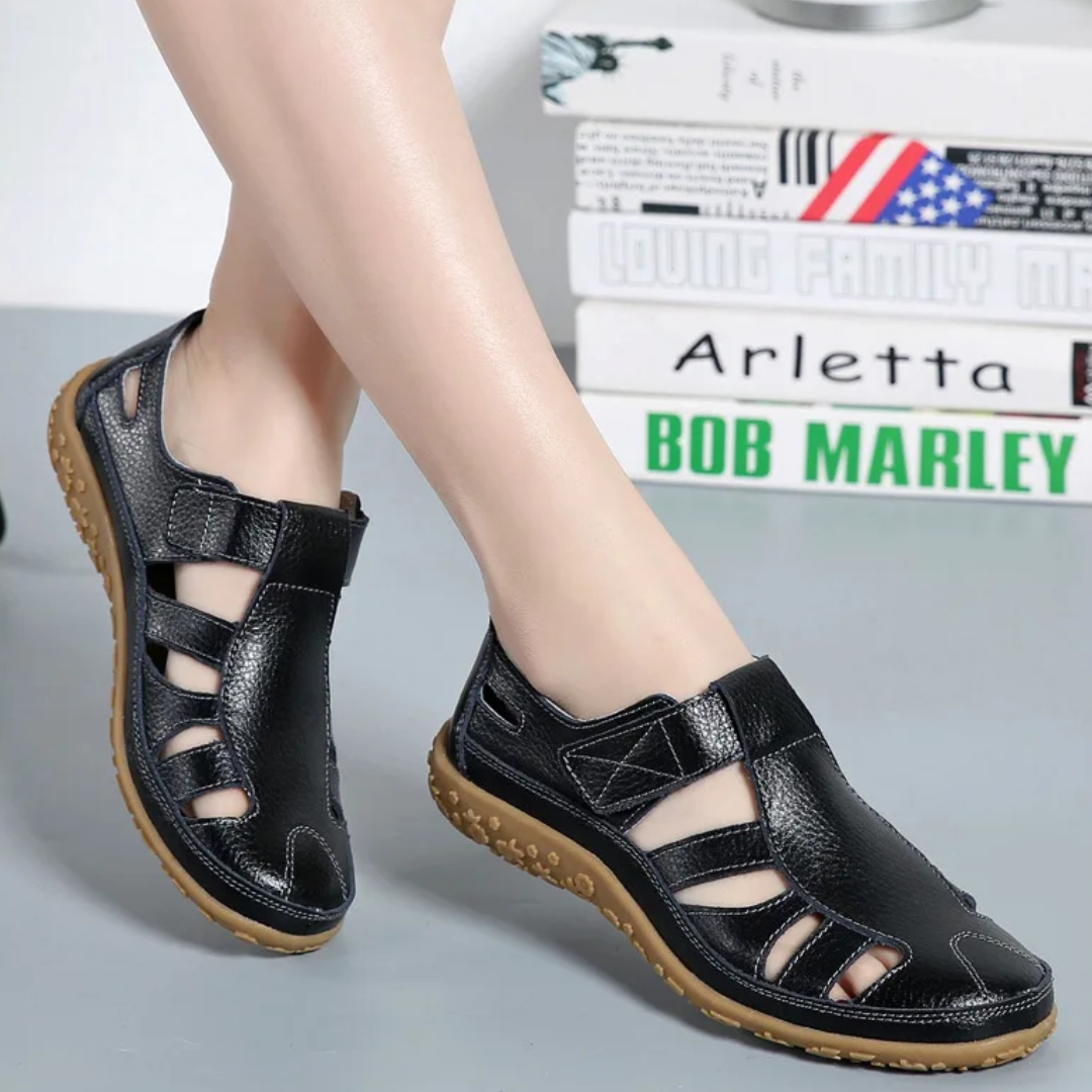 Women's orthopedic soft sole large size sandals
