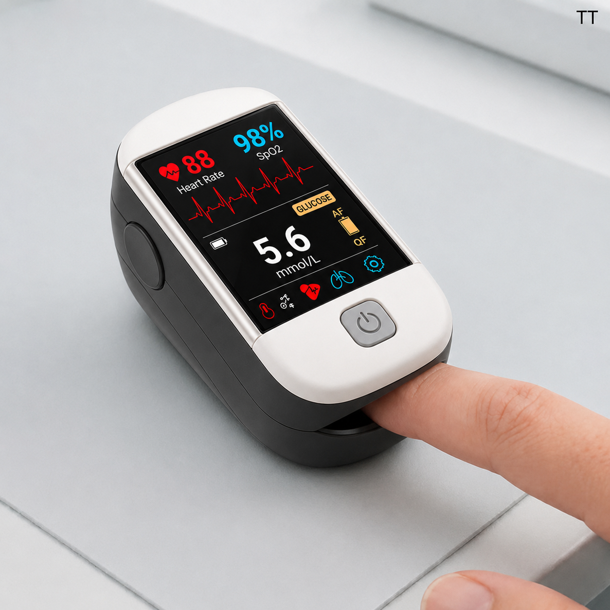 2026 second generation 12-in-1 smart blood medical instrument / 12 health reports - No-Prick