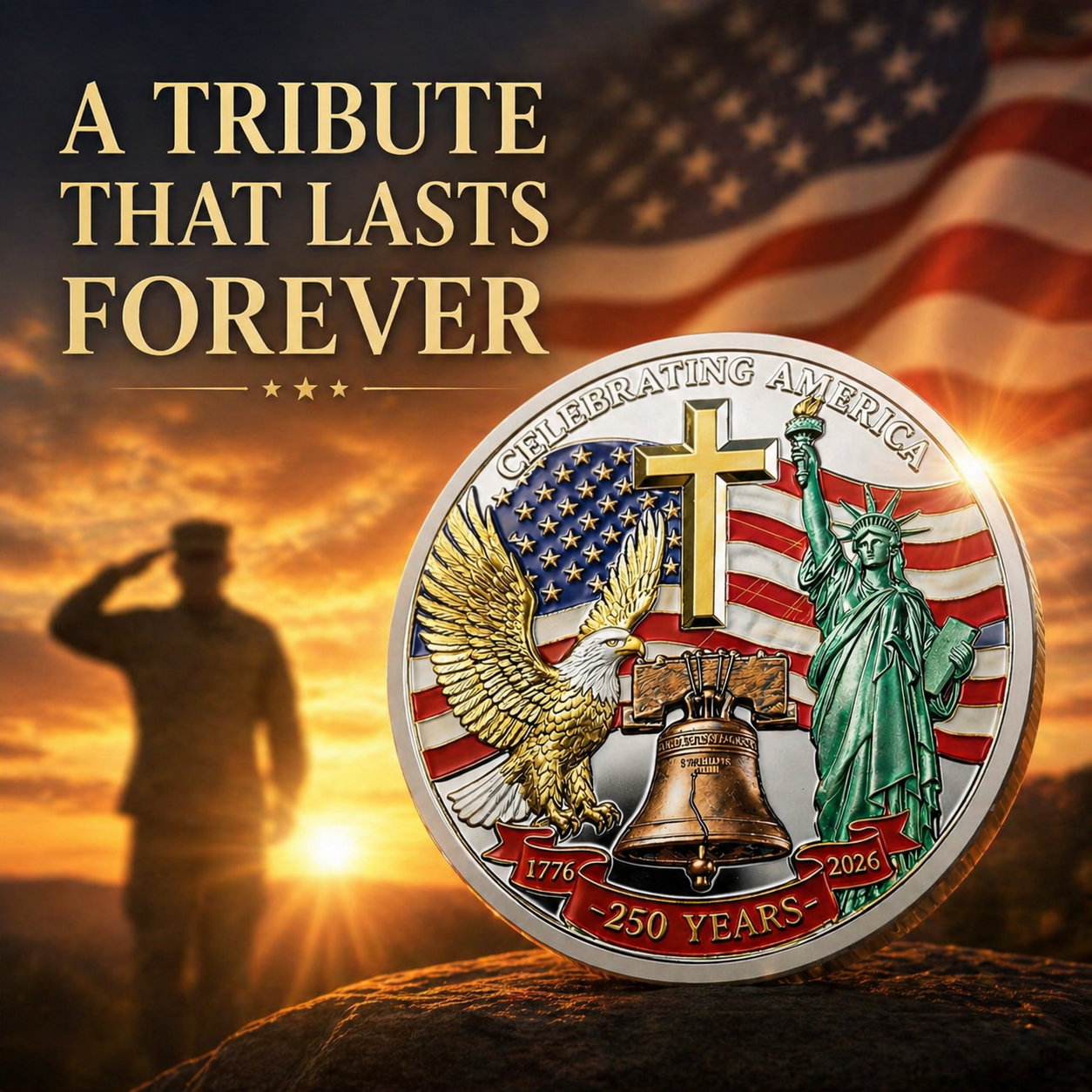 250 Years of Freedom Commemorative Coin