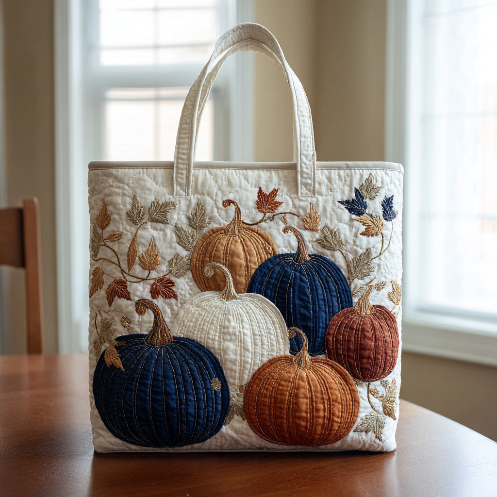 Harvest Magic Quilted Tote  Bag